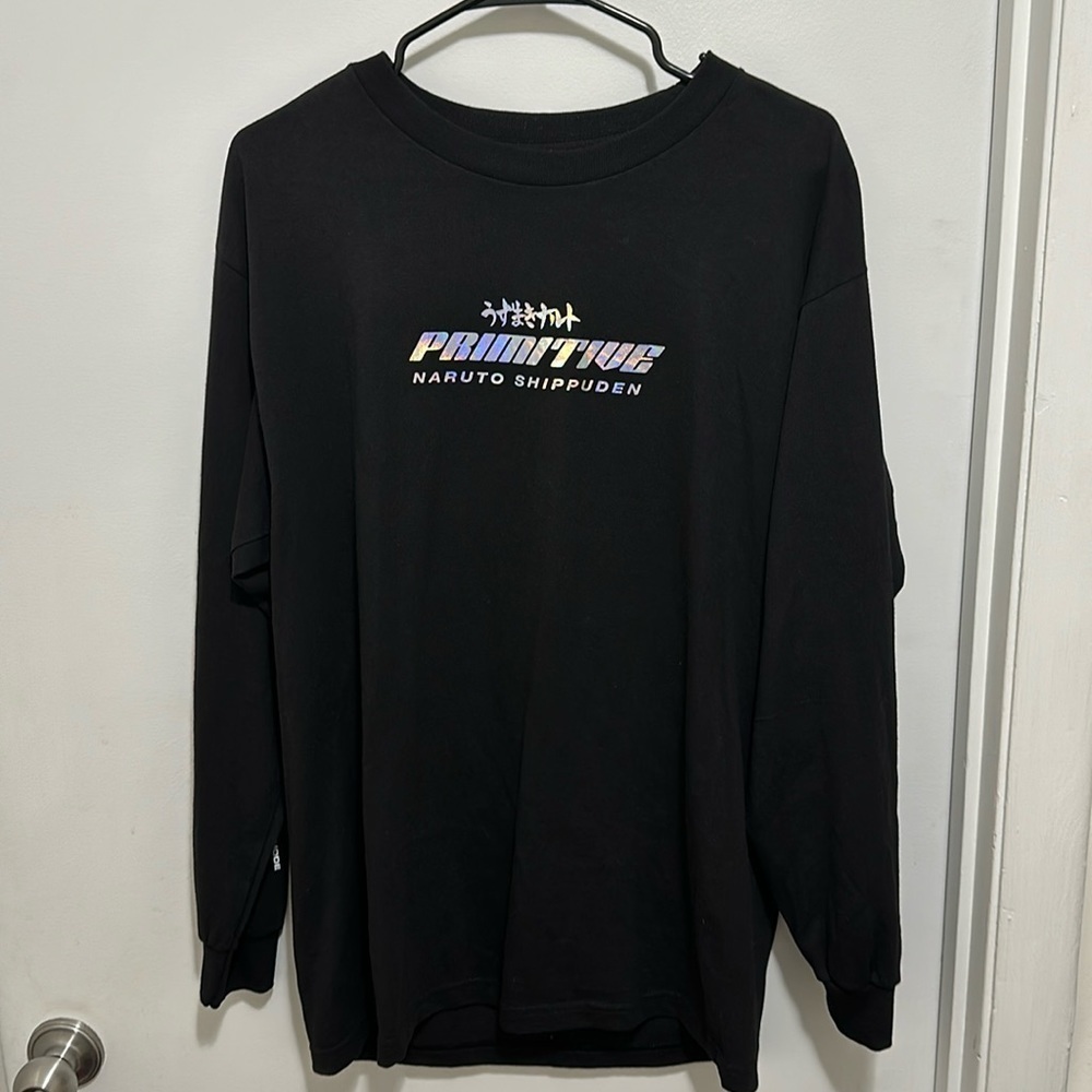 Primitive Skateboarding x Naruto Shippuden Kurama Link Mode Long Sleeve size L
